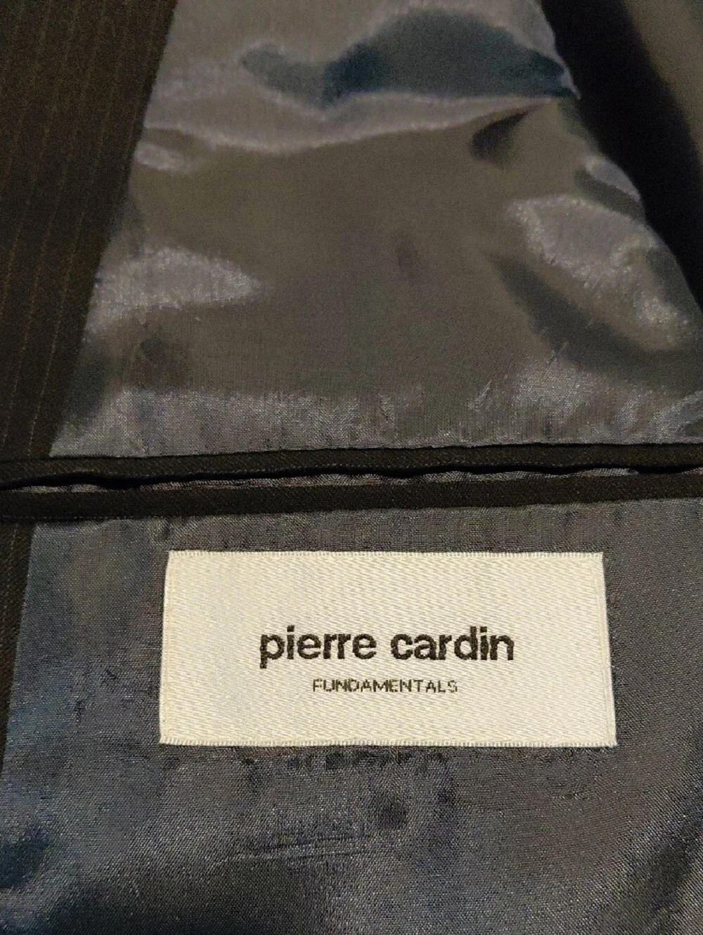 Pierre Cardin Men's Dark Navy Sport Coat - Two-Button Blazer